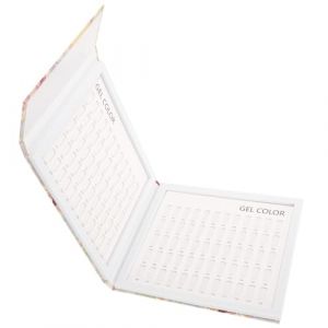 WEKADRIN Nail Color Display Book Sample Plate pour Salon de Manucure et Apprentissage Nail Art Carte Couleurs Vernis Professionnelle Présentation Pratique et Élégante (CIUUNIG, neuf)