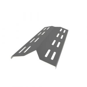 Fire World Couvercle de brûleur en acier inoxydable Landmann Triton 2 et 3 I 39,5 x 16,5 cm I Barbecue à gaz Rails d'arômes fabriqué en Allemagne 1 pièce (Fire World 24, neuf)