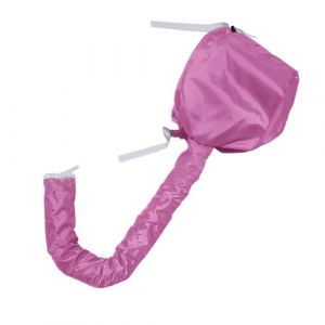 INGJIA Casque de séchage pour sèche-cheveux, casque sèche, sèche de capot pour le style de séchage curling conditionnant en profondeur（Rose） (BINGJIASHANG, neuf)