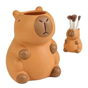 G&eacute;n&eacute;rique Pot &Agrave; Crayons Mignon, Trousse &Agrave; Crayons Capybara, Pot De Pinceaux Mignon, D&eacute;coration De Rangement Pour Brosse Dents, Pince Cheveux, Marque-page, Fournitures Scolaires Pour Gar&ccedil;ons Et Filles (kukesai, neuf)