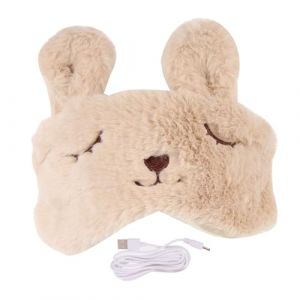 SAFIGLE Masque Pour Les Yeux Chauffant En Coton Pour Dormir La Nuit - Sleep Lemme Masque Chauffant Pour Les Yeux Masque Électrique Pour Les Yeux Masque Pour Les Yeux Anti-Fièvre USB (Grand Di, neuf)