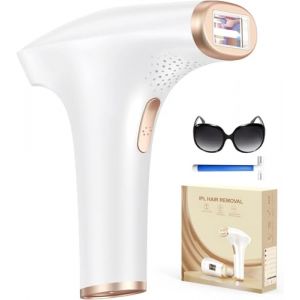 Haarlosy &Eacute;pilateur Lumi&egrave;re Puls&eacute;e, 999,900 Flashs, 9 Niveaux &Eacute;pilateur Laser avec 3 Fonctions - HR/SC/RA, IPL Hair Removal Device pour Femme et Homme, Visage, Corps, Aisselles (LIVADA STORE S.R.L., neuf)