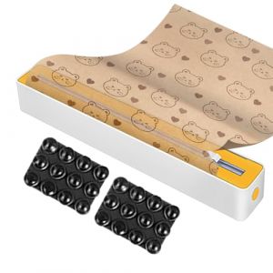 PhnkjGh D&eacute;rouleur De Papier Aluminium avec Coupeur Int&eacute;gr&eacute; - Rangement pour Papier Aluminium et Rouleaux Culinaires,Organisateur Gain de Place pour Papier Sulfuris&eacute; - Cuisine Maison, Restaurant, (perfecti, neuf)