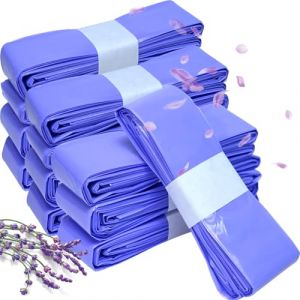 Dazhtu Lot de 12 Recharge Poubelle à Couches, 4,5M Sac Poubelle Couche Grande Capacité Étendu Épaissi Recharge, Bebe Recharge Sac Poubelle Couche Compatible avec Tommee Tippee, Angelcare, Violet (RE Premium, neuf)