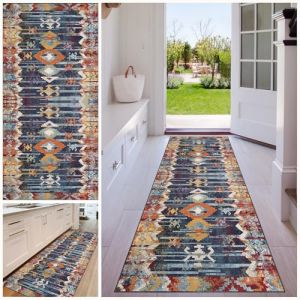 Tapis Couloir Long Antid&eacute;rapant Lavable Tapis Cuisine Absorbant Tapis de Passage Tapis Entr&eacute;e Int&eacute;rieur pour Cuisine Couloir Passage Chambre Tapis de Couloir Tapis Cuisine Devant Evier 60 x 180 cm (YosetomhLvey, neuf)