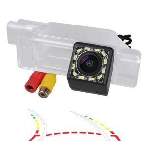 Cam&eacute;ras Recul Cam&eacute;ra Recul HD HS096 pour Peugeot 508 Berline SW RXH 208 301 307 308 407 408 2008 3008 Cam&eacute;ra De Recul(12 LED Dynamic Track) (DaTouRrZi, neuf)