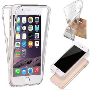 coque-personnalisable Coque Intégrale 360° pour Samsung Galaxy J3 (2016) Gel Transparent ÉTUI Housse en Gel Silicone Avant Arrière Transparent (Samsung Galaxy J3 (2016)) (ECOCAPS, neuf)