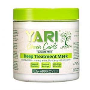 Yari green curls deep treatment mask 475ml (Salontotal, neuf)