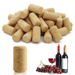 50 Pi&egrave;ces Bouchons en Li&egrave;ge 21x40mm,Bouchons en Li&egrave;ge Naturel Bouchon Bois Bouchon Liege Bouteille Vin,Bouchon Bouteille pour Vin,Bi&egrave;re et le Bricolage (ChengTuoDianZi, neuf)