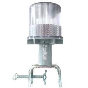 Cloud Fire Feu de navigation solaire pour bateaux, feux d'ancrage, 3 modes d'&eacute;clairage, feux de signalisation &agrave; 360 &deg;, design &eacute;tanche IP65, pour voilier, route, v&eacute;hicule industriel, p&ecirc;che (Cloud Technology Company, neuf)