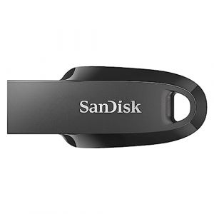 SanDisk 256 Go Ultra Curve, Clé USB, USB 3.2 jusqu'à 100 Mo/s - Noire (RAREWAVES-FR, neuf)