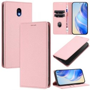 xinyunew Coque pour Samsung Galaxy J530/J5 2017, RFID Blocage Portefeuille Etui &agrave; Rabat, Housse en Cuir PU pour Samsung Galaxy J530/J5 2017, Rose (xinyunew, neuf)