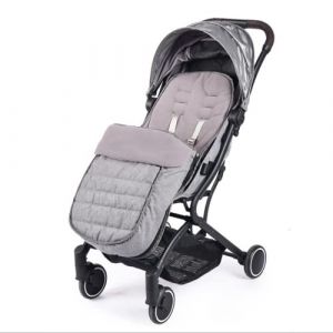 Chancelière Poussette Universelle Sac de Couchage Bébé Hiver Coupe-vent Chaud Gigoteuse Emmaillotage Couverture Enveloppante Confortable Nid d'ange Landaus Siège Auto Poussette Coussin (Gris B) (IBlueloveruk, neuf)