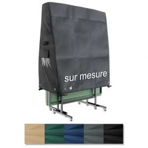 Epic Tube Housse de Table de Ping Pong sur Mesure - pour Ext&eacute;rieur et Int&eacute;rieur, Housse de Protection, Imperm&eacute;able, R&eacute;sistant aux UV, Coupe-Vent - Oxford 600D, Made in EU (Epic TUBE, neuf)