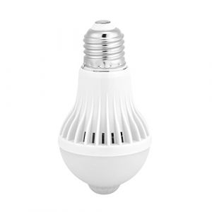 Bicaquu Ampoule De Lampe &agrave; LED, Capteur Infrarouge &agrave; &eacute;Conomie D'&eacute;Nergie Ampoule De Lampe &agrave; LED Ampoule Intelligente Intelligente De D&eacute;Tecteur De Mouvement E27 Pour Salle De Bain, (5w) (sunborui-EU, neuf)