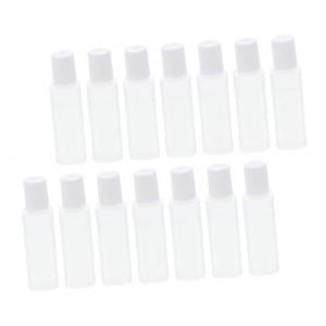 Hohopeti 30 pi&egrave;ces Flacon Voyage Vide Pratique Lot de Petit Flacon Multi-usage Portable PP avec Couvercle &Eacute;tanche Kit Voyage Avion (Orcchid, neuf)