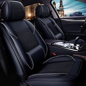 JoyRozTek Housse de siège Auto pour Volvo XC90 5seats 2003-2026 5 Places, Ensemble Complet de Protection Toutes Saisons, Noir (JoyRozTek, neuf)