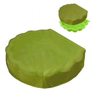 Bâche de protection pour bac à sable - 100 x 15 cm - Ronde - Étanche - Pour bac à sable - Avec couvercle - Pour coquillages d'eau et sable (Guangzhou beimei Technology Co. Ltd, neuf)