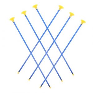 BESPORTBLE Fl&egrave;ches Factices &agrave; Ventouse pour Gar&ccedil;on Et Filles 42 Cm en Plastique Color&eacute;, Lot De 6, Fl&egrave;ches De S&eacute;curit&eacute; pour Tir &agrave; l'arc Gar&ccedil;on Et Filles, Jeu D'entra&icirc;nement Int&eacute;rieur Et Ext&eacute;rieur (Vinumar, neuf)