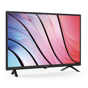 STRONG - Télévision HD 32" (80 cm) SRT32HF2003 - Triple Tuner Intégré - 2 Ports HDMI (1 Arc) + 1 Port USB + Mini-AV + Prise Antenne/Sat - Noire (STRONG France, neuf)