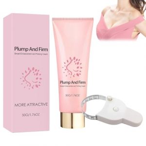 Rostblant Crème pour le raffermissement des seins et la fermeté,Livrée avec un mètre ruban, Crème pour l'augmentation des seins,Crème pour l'augmentation des seins pour femmes (QunF-EU, neuf)