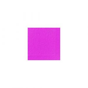 Duni Servietten Klassik, 400 x 400 mm, 4-lagig, fuchsia (Mega-Paradies GmbH, neuf)