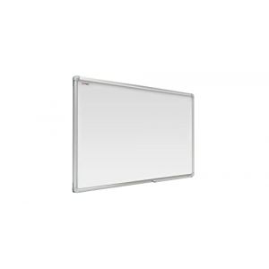 ALLboards Tableau blanc magnétique, surface émaillée en céramique, effaçable à sec, 150 x 120 cm, avec cadre en aluminium Premium Expo, écran de projection (ALLboards France SARL, neuf)