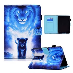 Bspring Coque liseuse Compatible avec 6,8 Pouces Kindle Paperwhite 11e Gén (Modèle 2021), Étui Pliable pour Kindle Paperwhite Édition Signature Tablette, Auto Réveil/Veille,Lion (shenzhenshichangxinfadianzikejiyouxiangongsi, neuf)
