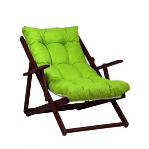 TECNOCUCI Coussin rembourr&eacute; pour Fauteuil Relax (115 x 55 x 12 cm) &ndash; 100% fabriqu&eacute; en Italie &ndash; Pi&egrave;ce de Rechange id&eacute;ale pour int&eacute;rieur et ext&eacute;rieur (Jardin, Cour, terrasse). (tecnoweb68, neuf)