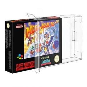 Link-e : 10 X Boitier de Protection Plastique pour Boite de Jeu Compatible avec Console Super Nintendo (SNES) et Nintendo 64 (N64) (em-store, neuf)