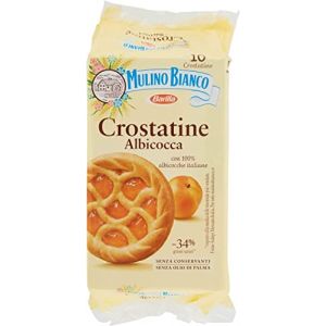 Mulino Bianco Lot de 60 gâteaux Crostatina Albicocca abricot brioche 40 g (Joytaly, neuf)