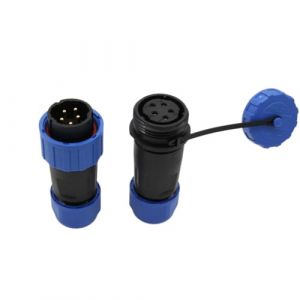 HangTon TY20 5 Pin 10A 250V Connecteur étanche mâle Femelle pour câble, Prise Femelle, câblage à vis pour appareils électriques d'extérieur, Bateaux maritimes (Hangton Connect, neuf)
