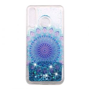 Paillette Liquide Coque pour Samsung Galaxy A20e, 3D Glitter Brillant Sable Mouvant &Eacute;tui Souple Transparente Silicone TPU Gel Antichoc Housse de Protection pour Galaxy A20e,XY Blue Hua (LEMAXELERS, neuf)