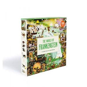 The World of Frankenstein A Jigsaw Puzzle by Adam Simpson/Anglais (Red Pebble Products, neuf)