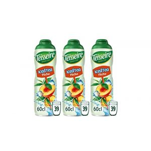 Pack de 3 sirops iced tea p&ecirc;che 3x60cl (THE SIROP SHOP, neuf)