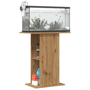 Tomostar Support pour Aquarium, Meuble pour Aquarium Meuble de Base Table d'aquarium ch&ecirc;ne artisanal 36x60,5x72,5 cm (Tomostar, neuf)