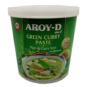 Pâte de curry vert Aroy-D idéale pour assaisonner toutes sortes de viandes (todoveg, neuf)