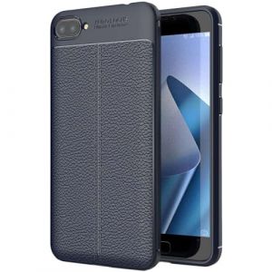 ebestStar - Coque Compatible avec ASUS Zenfone 4 Max ZC520KL Etui Housse Silicone TPU Souple Anti-Choc Motif Cuir Anti-dérapante, Noir [Appareil: 150.5 x 73.3 x 8.8mm, 5.2''] (ebestPro-fr, neuf)