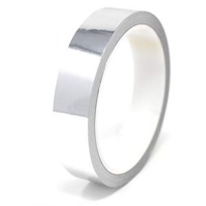 Finest Folia Bandes adhesives d&eacute;coratives pour auto voiture moto bateau mod&eacute;lisme nombreux coloris longueur 10m ruban adh&eacute;sif (Chrome Argent, 12mm) (Finest-Folia, neuf)