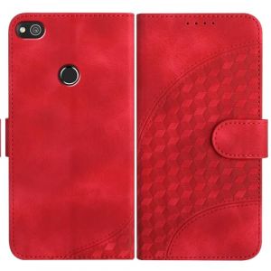 JayModCase Coque pour Huawei P8 Lite 2017, Cuir PU Étui Flip Portefeuille à Rabat Housse avec [Antichoc] [Magnétique] [Porte Cartes] [Stand Fonction] pour Huawei P8 Lite 2017 - Rouge (JIEMA EU STORE, neuf)