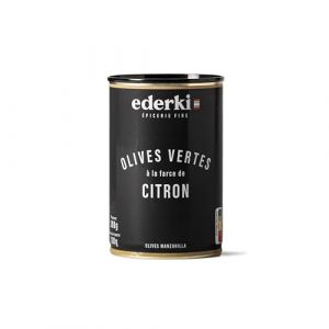 EDERKI - Olives vertes à la farce de citron 300g (Maison EDERKI, neuf)