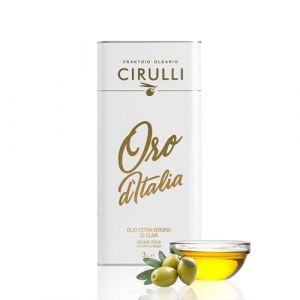 Cirulli Huile d'olive extra vierge italienne extraite à froid, EVO (3 Litres) (oliocirulli, neuf)