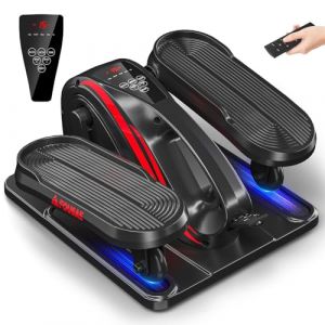 FOUSAE Velo Elliptique, Mini V&eacute;lo Elliptique &Eacute;lectrique pour la Maison 2 en 1 avec 15 Vitesses R&eacute;glables et 3 Modes Automatiques, Exerciseur de P&eacute;dales pour Seniors et Adultes avec T&eacute;l&eacute;commande (queniXiaoFeng, neuf)