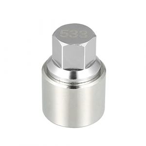 X AUTOHAUX 533 Clé Démontage Serrure Douille Écrou Antivol de Roue Voiture pour VW Touareg Magotan Tiguan Phaeton (Weisser Berg, neuf)