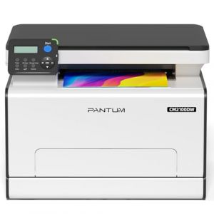 PANTUM CM2100DW Imprimante Laser Couleur Multifonction, Impression/Copie/Scan 3en1, Impression Recto-Verso Automatique, WLAN/Net/USB, 20ppm, pour la Maison et Le Bureau (PEGL Europe, neuf)