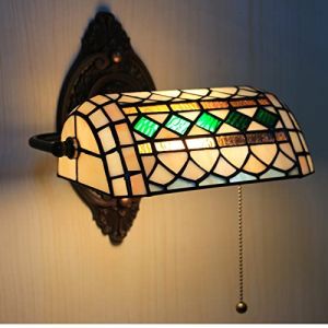 Uziqueif Lampe Murale Interieur, Tiffany Applique Murale, Applique Murale Salon, pour Chambre à Coucher, Cuisine, Restaurant, Café, Couloir Appliques Murales Lampe de Decoration,J (Uziqueif home decoration, neuf)