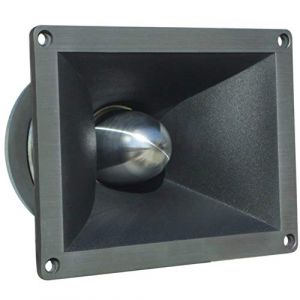 1 MASTER AUDIO BST300 Driver Tweeter &agrave; Compression 12 x 16 cm 350 Watt rms et 700 Watt Max Disco Party imp&eacute;dance 4 ohms sensibilit&eacute; 112 DB spl Voiture, 1 pi&egrave;ce (LA MAISON CHIC 2011 S.R.L., neuf)