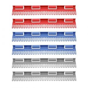 CYIOU 6 Pi&egrave;ces Etendoir Chaussette Interieur Ext&eacute;rieur Suspendre Etendoir Support Chaussettes-Plastique Sechoir Chaussette pour Chaussettes Sous-V&ecirc;tements Serviettes (CEO-EU, neuf)