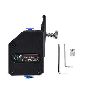BZ 3D Dual Drive Extruder,Dual Gear Bowden Extrudeuse pour Ender 3/V2/Pro/Ender 5/CR10/Ender 3 Neo/CR-6 SE/i3 Mega/Anet A8 E10/Prusa I3 et Autres Extrudeuse d'imprimante 3D (BZ 3D, neuf)