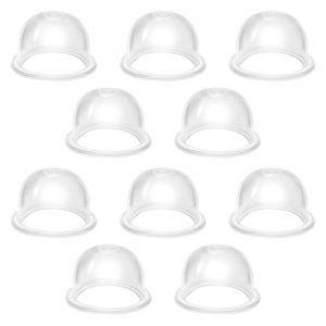 JEYORZY 10 Pièces Pompe D'amorce pour Tondeuse, Poire Amorcage Pompe D'ampoule D'amorce 19mm Transparente Tasse D'huile de Carburateur Poire Amorcage Debroussailleuse pour Souffleur Tondeuse (Wacicy EU, neuf)